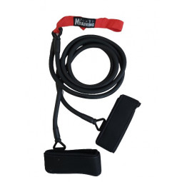 Elastique double avec chevillères - Résistance forte (rouge)