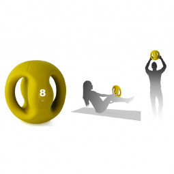 Medecine Ball 8 kg - Double Poignée