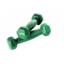 Haltère vinyle 5 kg