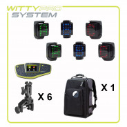 Kit 6 WittySem Pro avec chrono et clamps