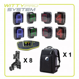 Kit 8 WittySem Pro avec chrono et clamps