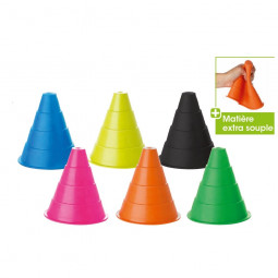 Cône extra souple 16 cm - Lot de 10