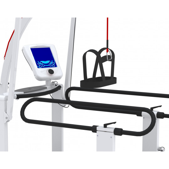 Tapis de marche/course Spacio 290 avec Arceau et Barres Réglables
