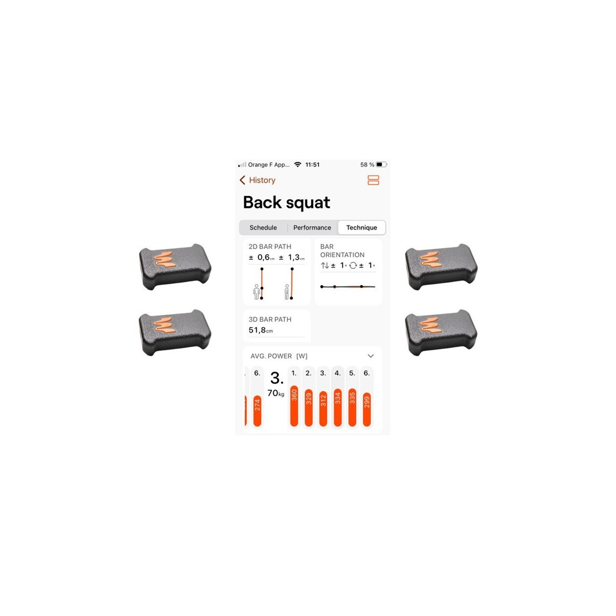 Pack 4 capteurs + enodePRO+