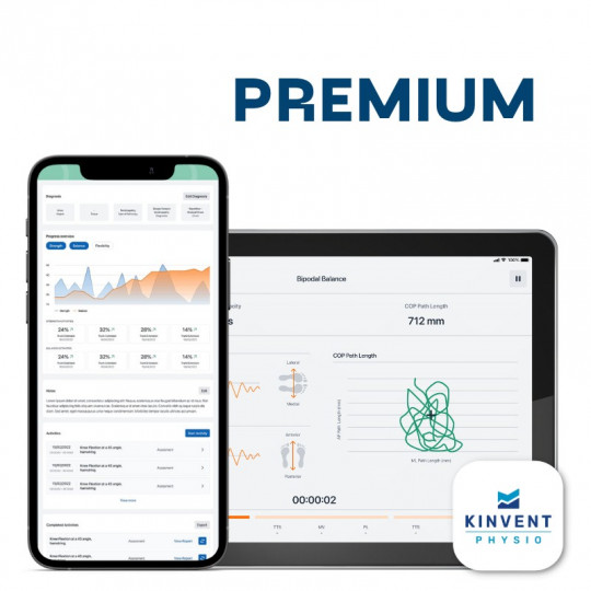 Licence Premium Physio App Kinvent