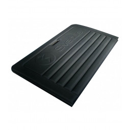 Tapis pliable noir à l'unité