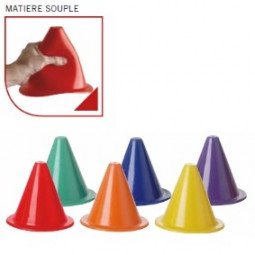 Cone souple 18 cm (unite) | Mtraining