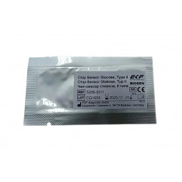 Chip sensor glucose