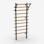 Espalier bois-métal + barre de traction - 200 cm