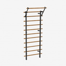Espalier bois-métal + barre de traction - 240 cm