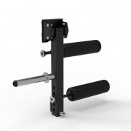 Leg curl/extension pour rack de musculation
