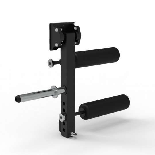 Leg curl/extension pour rack de musculation