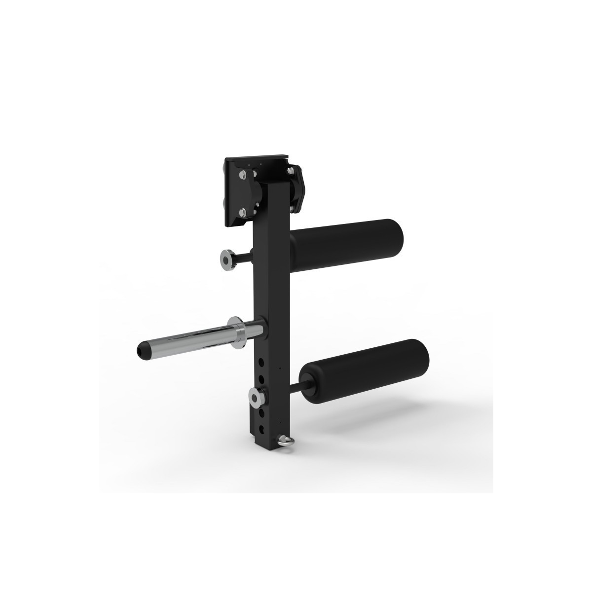 Leg curl/extension pour rack de musculation
