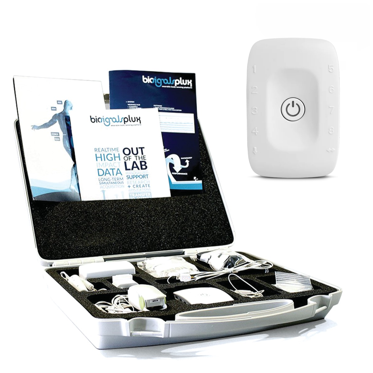 Kit 8 canaux - biosignalsplux | Mtraining