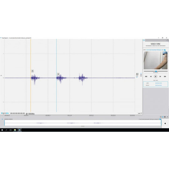 Synchronisation video - Module Logiciel OpenSignals | Mtraining