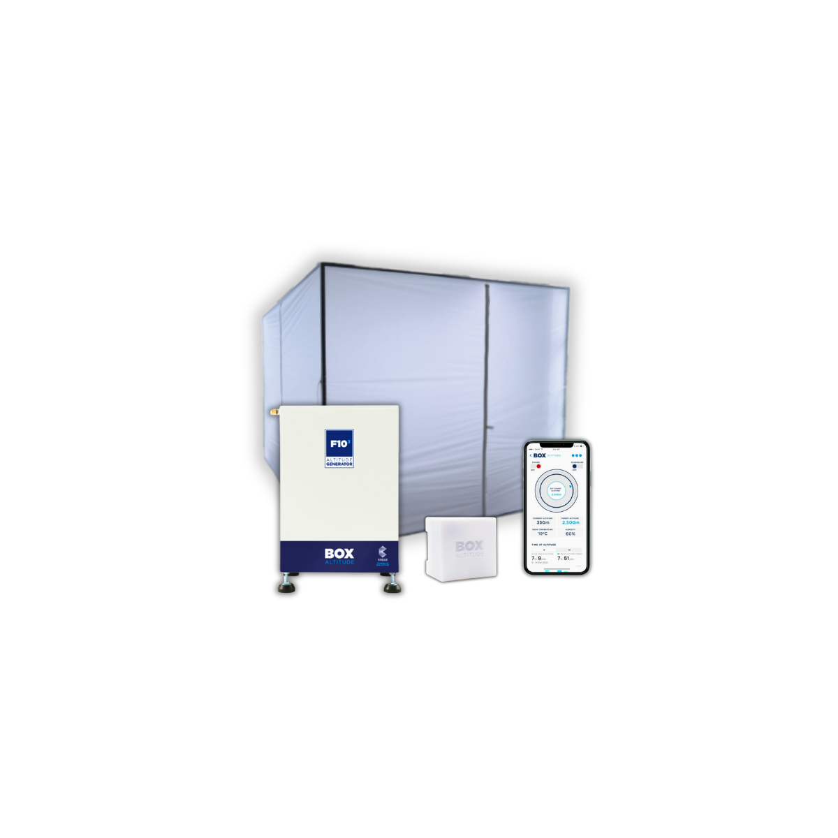 Kit hypoxie Sommeil Box Altitude - BoxAltitude | Mtraining