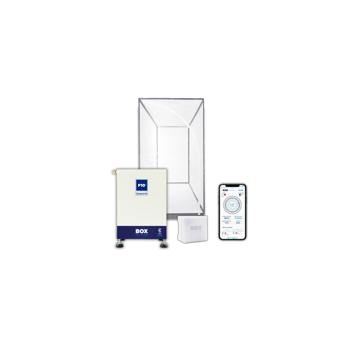 Kit hypoxie Training Cloud Box Altitude - BoxAltitude | Mtraining