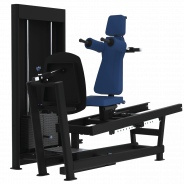 PRESSE / HACK SQUAT MIXTE - Gamme Evolution