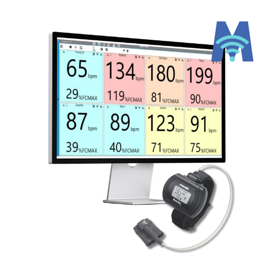 Oxymetre Nonin WristOx2 3150 avec Mooky Center | Mtraining