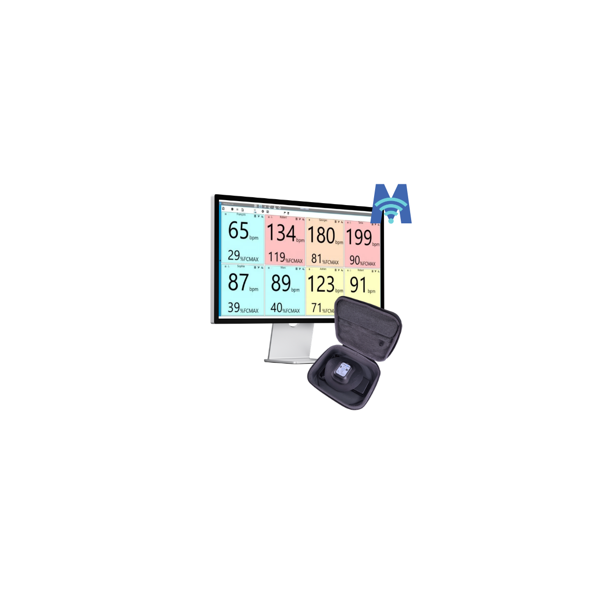 Capteur Moxy Monitor SmO2 + logiciel Mooky Center - NIR | Mtraining