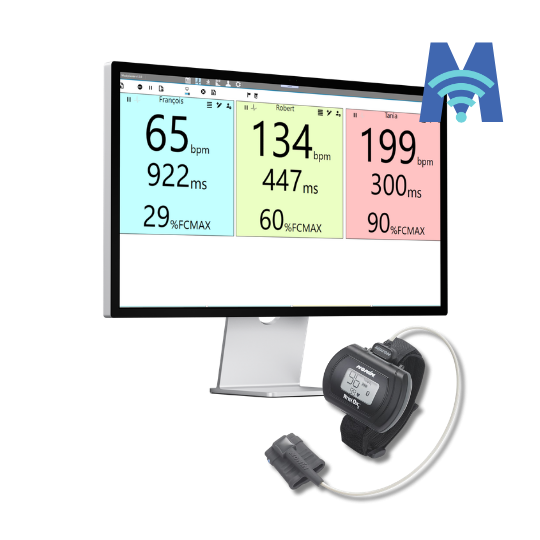 Oxymetre Nonin WristOx2 3150 avec Mooky Center | Mtraining