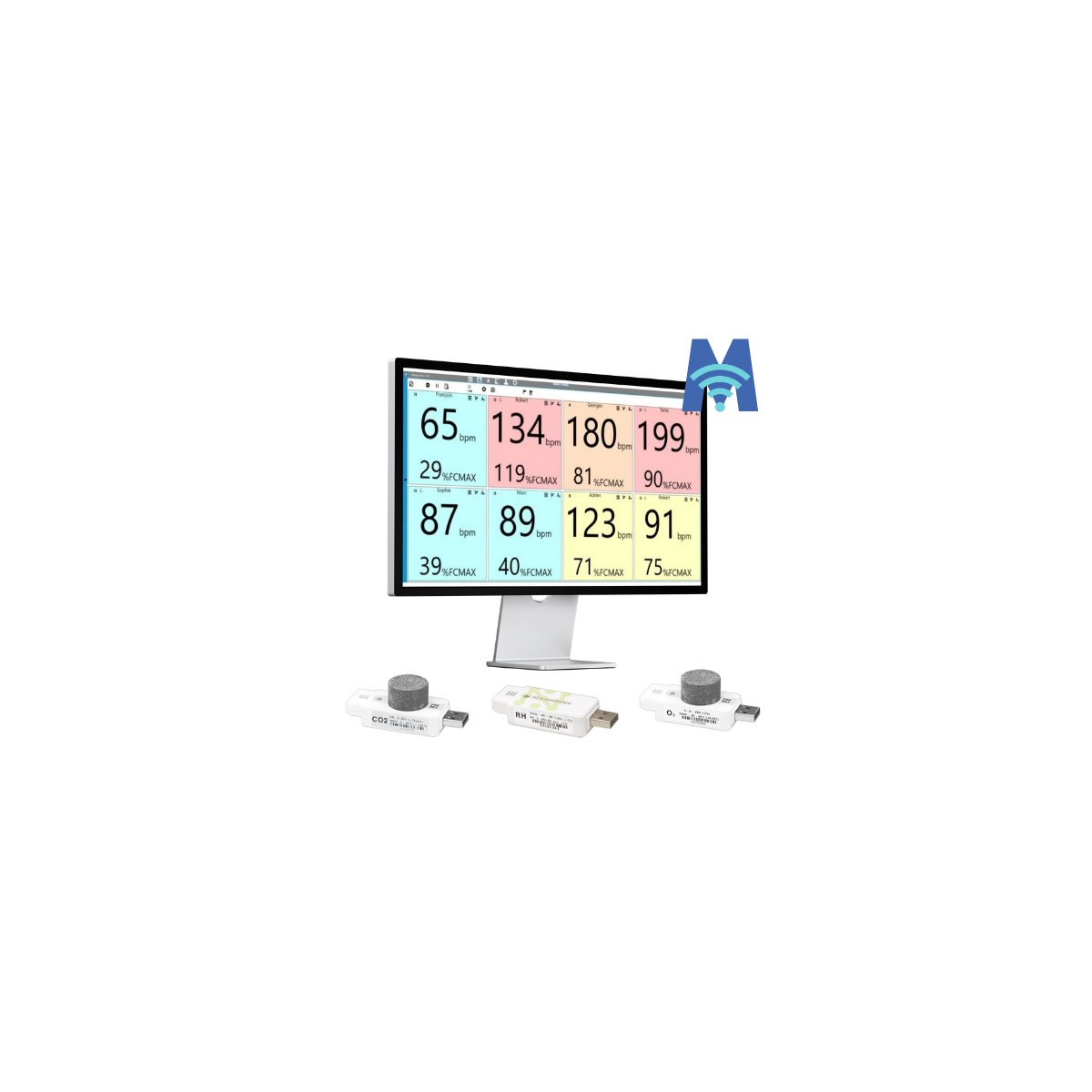 Capteur O2 Mooky Center | Mtraining