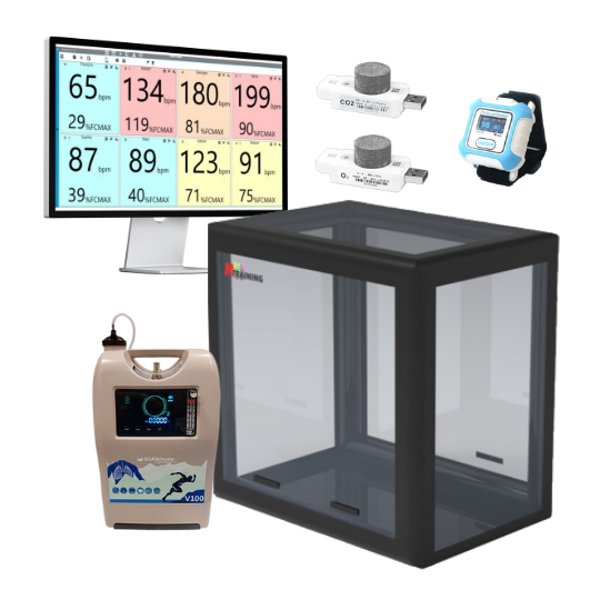 Solution hypoxique - Kit HYPOX Exercice Solo avec gener | Mtraining