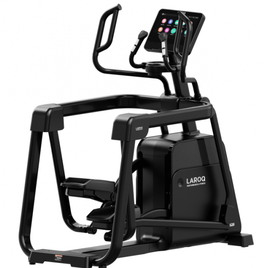 Vélo Elliptique connecté CMEC28 LAROQ — écran tactile 15,6"