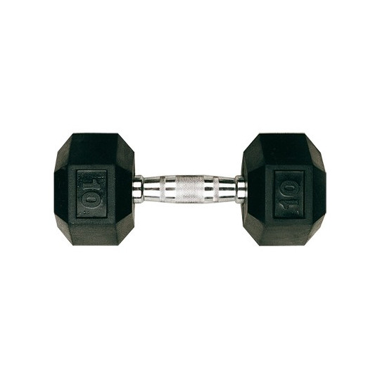 Halteres Hexa Monobloc 17.5 kg | Mtraining