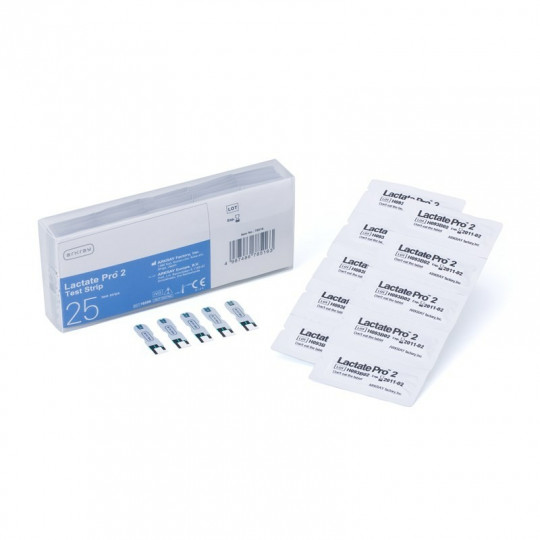 Boite 25 Reactifs Lactate Pro 2 - Consommable Officiel | Mtraining
