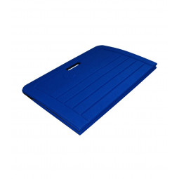 Tapis pliable bleu à l'unité