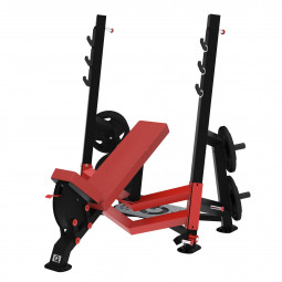 BANC DÉVELOPPÉ INCLINÉ OLYMPIQUE - Gamme Performance