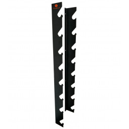 Rack mural barres musculation